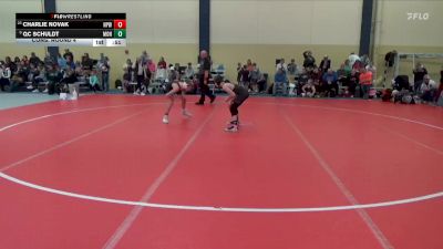 85 lbs Cons. Round 4 - Charlie Novak, New Prague Wrestling vs Qc Schuldt, Montevideo