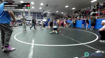 100 lbs Quarterfinal - Harding Hamilton, Cowboy Wrestling Club vs Maximus Gray, Division Bell Wrestling