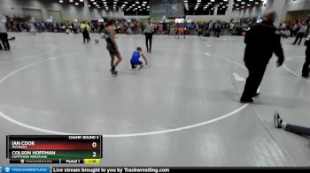 132 lbs Champ. Round 3 - Colson Hoffman, Compound Wrestling vs Ian Cook, Michigan