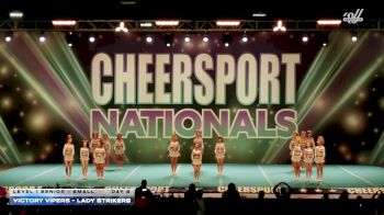 Victory Vipers - Lady Strikers [2026 L1 Senior - Small Day 2] 2026 CHEERSPORT National All Star Cheerleading Championship