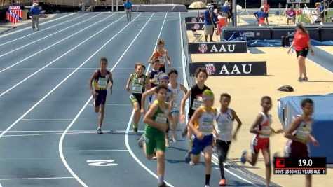 Boys' 1500m, Finals 1 - Age 12
