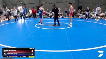 165 lbs Quarterfinal - Alex Herrera, OR vs Mason Collins, WA