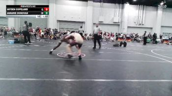 129 lbs Cons. Round 3 - Jamarie Donovan, Compound Wrestling vs Jayden Copeland, Club Lucha