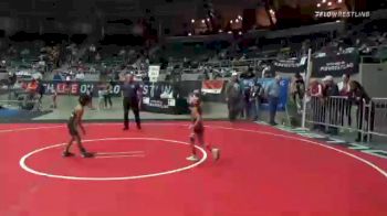 46 lbs Consi Of 8 #1 - Zeth Dykhouse, Lowell WC vs Santos Gallegos, NM Gold