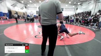 124 lbs Round Of 16 - Jared Sarango, Maspeth - PSAL vs Tristan Dillulo, Riverdale Kingsbridge Academy-PSAL