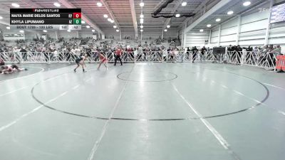 100 lbs Consi Of 16 #2 - Naiya Marie Delos Santos, KY vs Khyla Lipumano, AZ