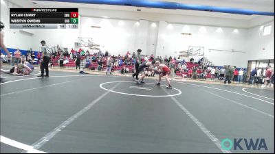 112 lbs Semifinal - Rylan Curry, Shelton Wrestling Academy vs Westyn Owens, Unattached