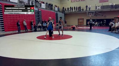 132 lbs Cons. Round 2 - Soutaro Bartoldus, Liberty vs Gerardo Rodriguez Gonzalez, Century