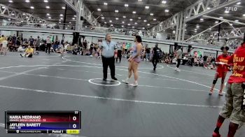 165 lbs Round 4 (8 Team) - Naria Medrano, Kraken Dream Crushers vs Jayleen Barett, MWA