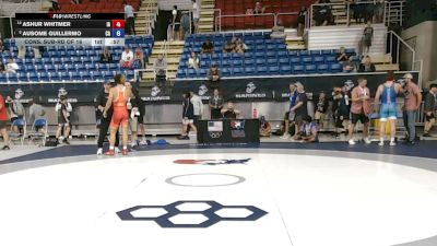 113 lbs Cons. Sub-rd Of 16 - Ashur Whitmer, Iowa vs Ausome Guillermo, California