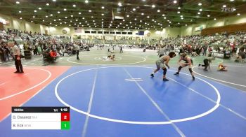 190 lbs Semifinal - Oscar Casarez, Silver State Wr Ac vs Brody Eck, Nevada WC