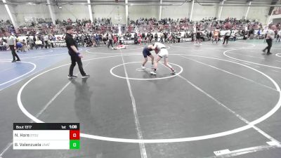 102 lbs Quarterfinal - Nathan Hare, Stout Wr Ac vs Brandon Valenzuela, Unattached