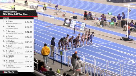 Youth Boys' 800m 9-10 Year Olds, Finals 1