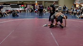 113 lbs Round 5 (6 Team) - James Indorf, Alabama Elite Red vs Noah Lance, Crossroads Wrestling