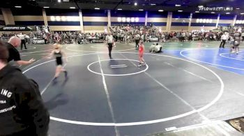 65 lbs Quarterfinal - Giovanni Garcia, Valiant College Prep vs Samantha Jordan, Nevada Elite