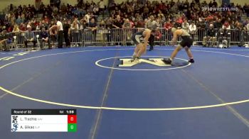 160 lbs Prelims - Luke Tischio, Xavier vs Achilles Gikas, Saint John's Prep