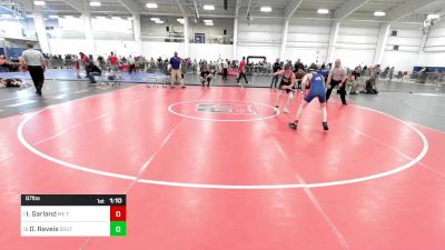 97 lbs Round Of 16 - Isaac Garland, ME Trappers WC vs Dane Raveis, Southside WC