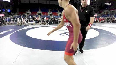 144 lbs Cons. Rd Of 64 - Samson McKissick Staley, NY vs Luke Reid, IN