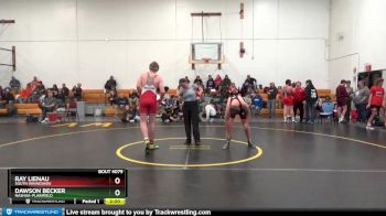 DIVISION 25 lbs Round 3 - Ray Lienau, South Winneshiek vs Dawson Becker, Nashua-Plainfield