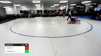 136 lbs Round Of 16 - Tyler Kadish, Riptide Wrestling Club vs Evan Madigan, Brigade Wrestling Club