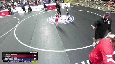 63 lbs Champ. Round 2 - Artem Burov, California vs Joseph Fluet, High Elevation Wrestling Club