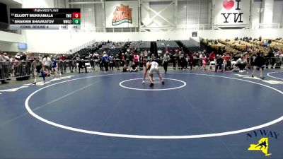 110 lbs Cons. Round 4 - Shakhin Shavkatov, Wolf Wrestling Club (Long Island) vs Elliott Mukkamala, Eden Wrestling Club