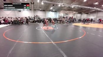 113 lbs Champ. Round 1 - Erik Garcia, Centauri vs Jax Quintana, Adams City