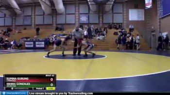 100 lbs Quarterfinal - Sumina Gurung, Lindbergh vs Sierra Gonzales, Arlington