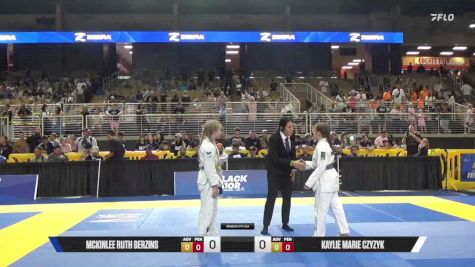 Kaylie Marie Czyzyk vs Mckinlee Ruth Berzins 2025 Pan Kids Jiu-Jitsu IBJJF Championship
