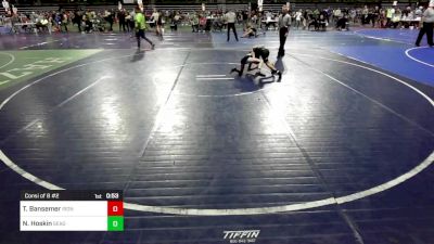 70 lbs Consi Of 8 #2 - Thomas Bansemer, Iron Horse vs Nicholas Hoskin, Seagull Wrestling Club