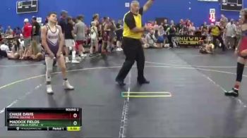 91 lbs Round 2 (6 Team) - Chase Davis, Revival Villains vs Maddox Fields, Untouchables Purple