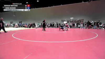 135 lbs Champ. Round 1 - Morgan Mietchen, KS vs Gwen Musser, TX