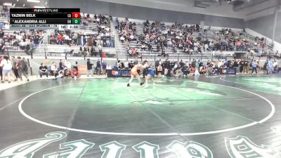 U23 Women - 76 lbs Champ. Round 1 - Yazmin Belk, CA vs Alexandria Alli, OH