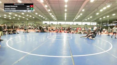 135 lbs Round Of 32 - Logan Peaglor, All-American Wrestling Club MS vs Daniel Evans, North Carolina National Team Blue