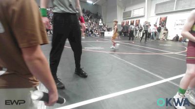 61 lbs Round Of 16 - Madden Moore, Keystone Kids Wrestling Club vs Byrd Ware, Cleveland Takedown