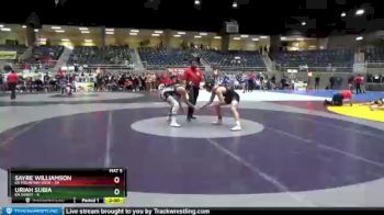 170 lbs Round 1 (4 Team) - Sayre Williamson, 6A Mountain View vs Uriah Subia, 6A Sandy