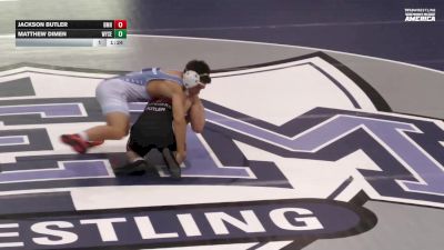 144 lbs Matthew Dimen, Wyoming Seminary vs Jackson Butler, Bishop Mccort Hs