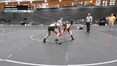 140 lbs Round 7 (8 Team) - Gunnar Strobl, Darkhorse Wrestling vs Parker Welch, Crossroads Wrestling