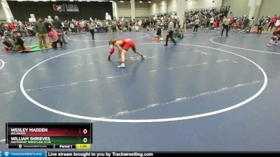 150 lbs Champ. Round 2 - William Shrieves, Southport Wrestling Club vs Wesley Madden, Oklahoma