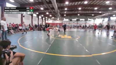 135 lbs Semis & Wb - Mark Pietruszka, CT Sneaky Golem`s vs Brody Tobias, Boyertown