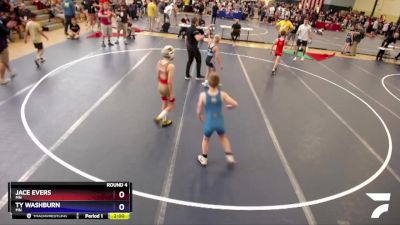 86 lbs Round 4 - Jace Evers, MN vs Ty Washburn, MN