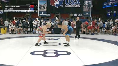215 lbs Champ. Rd Of 64 - Jacksyn Windham, Illinois vs Ari Lancin, Indiana