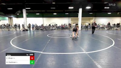 80 lbs Consi Of 16 #2 - Zavier Olver, PA vs Haedyn Cochran, IN