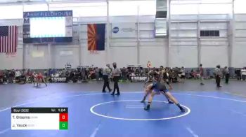 102 lbs Prelims - Tanner Grooms, Okanogan vs Jayden Yauck, Bear Claw