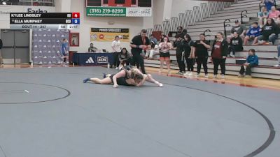 207 lbs Champ. Round 1 - Kylee Lindsley, Ottawa University vs Ella Murphey, Oklahoma City University