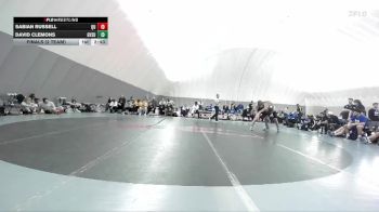 149 lbs Finals (2 Team) - Sabian Russell, Quincy vs David Clemons, Grand Valley State