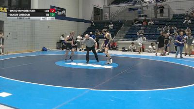 165 lbs Semifinal - David Hunsberger, Lander vs Jakob Chisolm, Montevallo