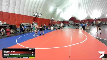 149-162 lbs Round 2 - Emmalee Kennedy, Geneseo vs Kaylee Dean, Canton
