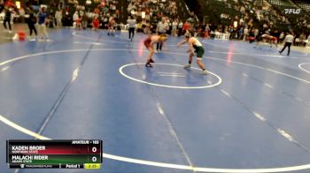 165 lbs Cons. Round 3 - Malachi Rider, Adams State vs Kaden Broer, Northern State