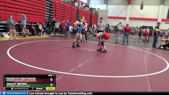 112-130 lbs Quarterfinal - Kenley Brown, Blackman Wrestling Club vs Madelyn Cheatwood, Patriots Wrestling Club-Dothan